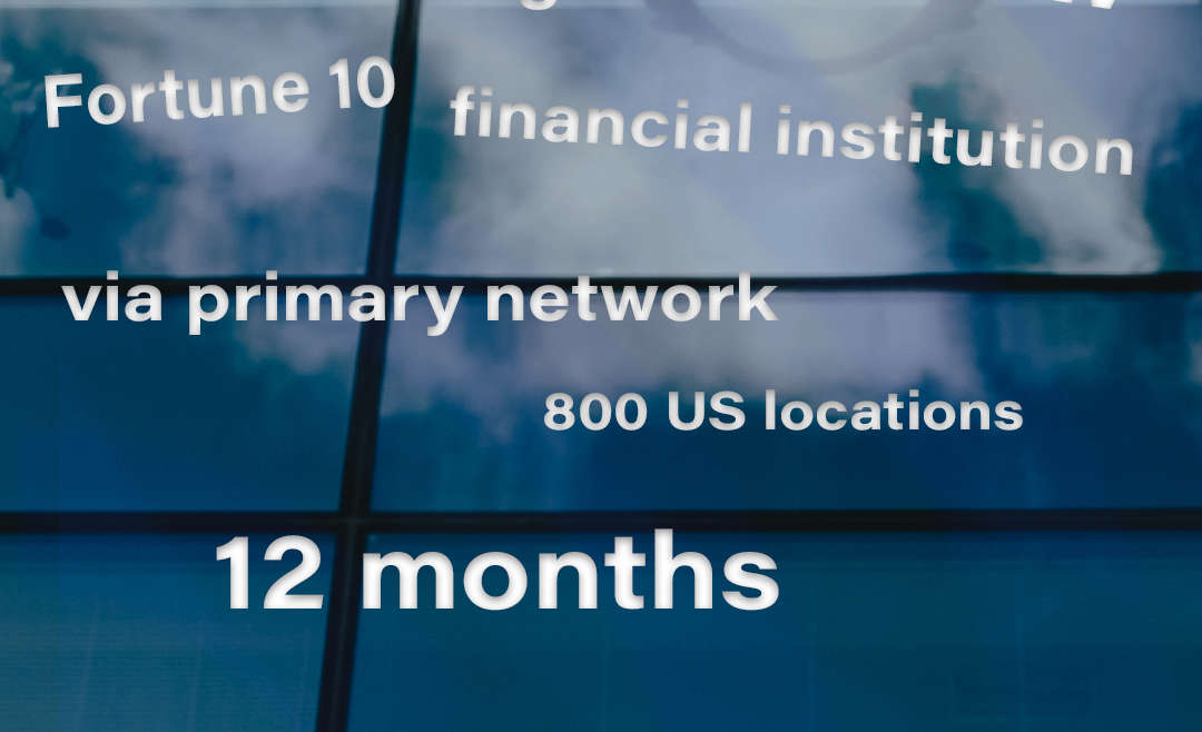 Technology upgrade and data migration required for a Fortune 10 banking institution acquisition